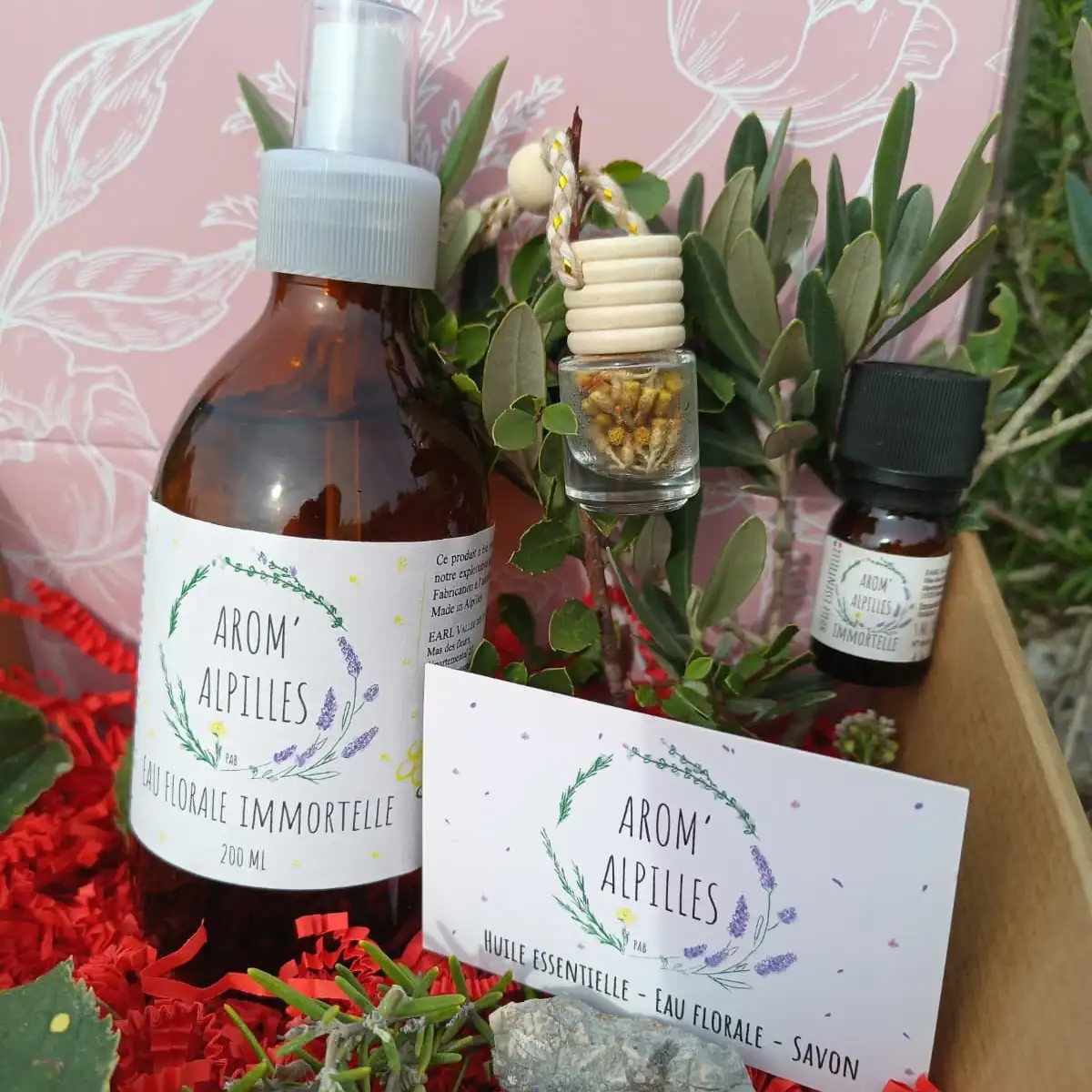 Coffret" Immortelle"